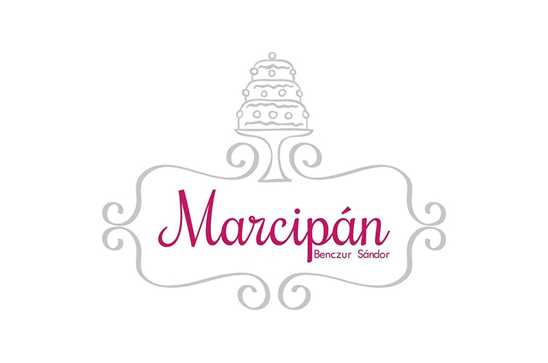 Marcipán Cukrászda logo